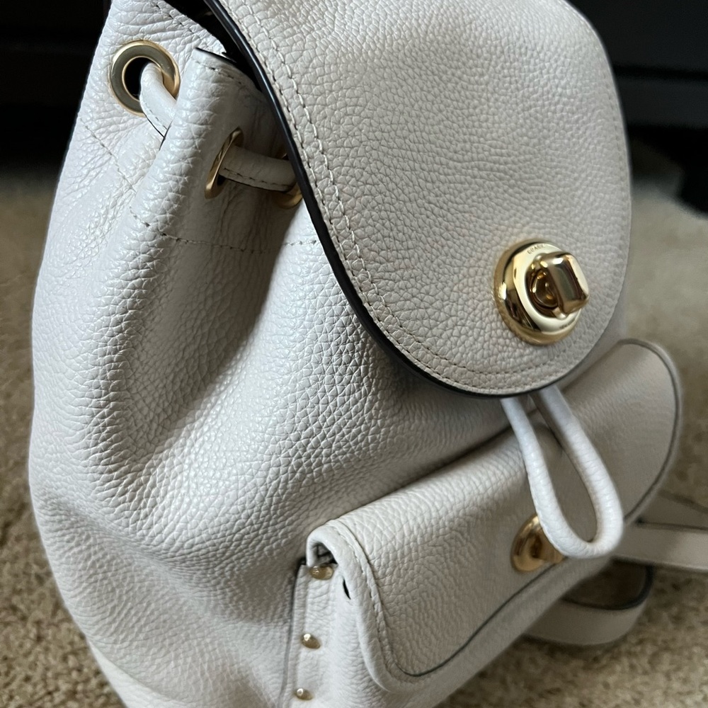 Coach Mini Turnlock Rucksack Backpack